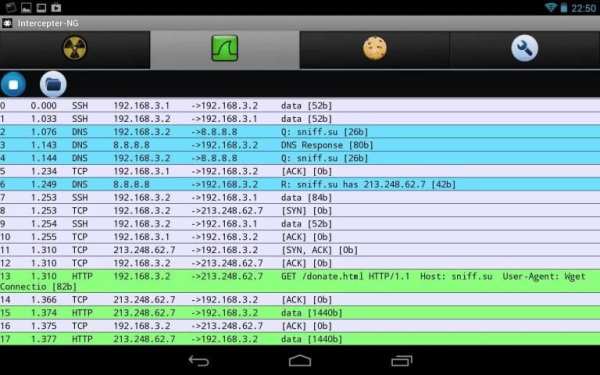 Intercepter-NG (ROOT) screenshot 2