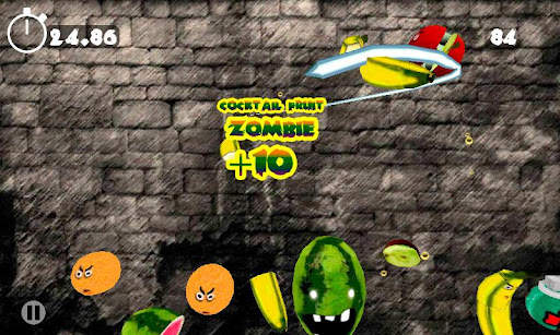 Slice And Cut Zombie Fruit screenshot 4