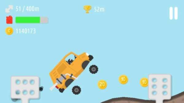 Uphill Climb Racing screenshot 1