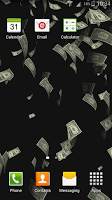 Money Rain Live Wallpaper स्क्रीनशॉट 1
