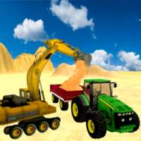 Sand Excavator Tractor Sim