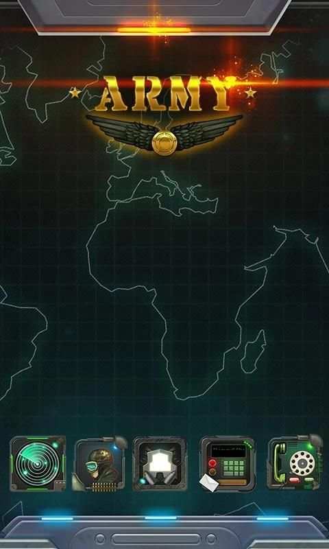 Army GO Launcher screenshot 3