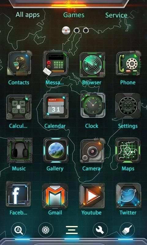 Army GO Launcher screenshot 2