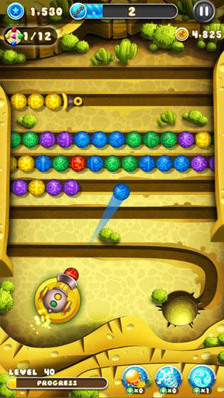Tembak Zuma lite screenshot 4