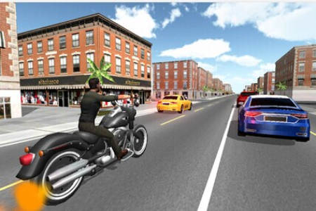 Moto Racing 3d screenshot 2
