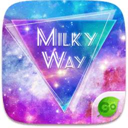 Milky Way GO Keyboard Theme