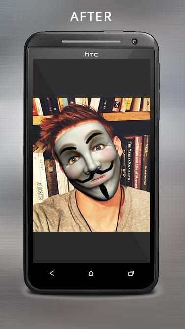 Anonymous Mask Photo Maker 1 تصوير الشاشة