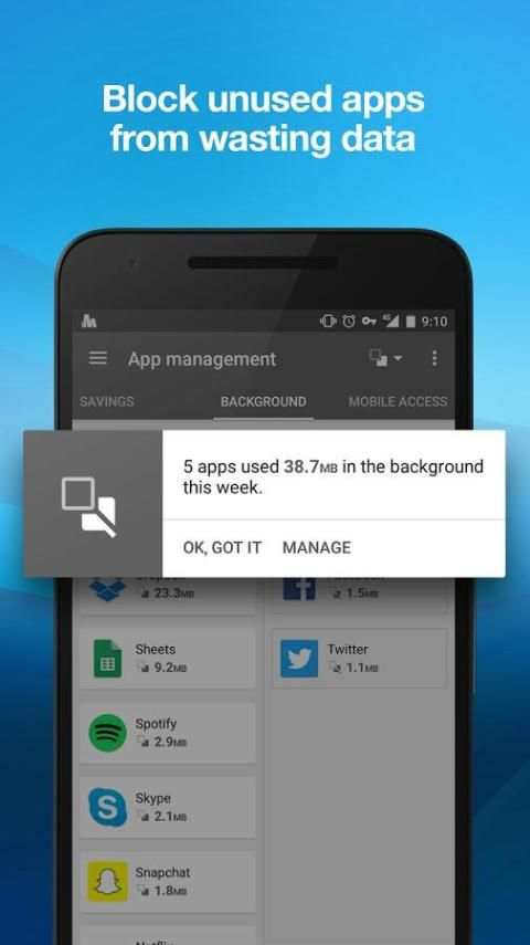 Opera Max - Data manager screenshot 4