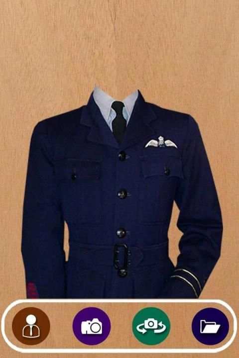 Military Suit Photo Camera स्क्रीनशॉट 4