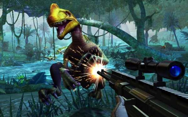 Dikejar Om T-Rex screenshot 2