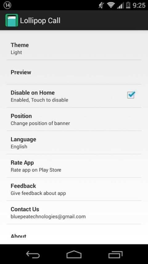 Lollipop Call Free screenshot 7