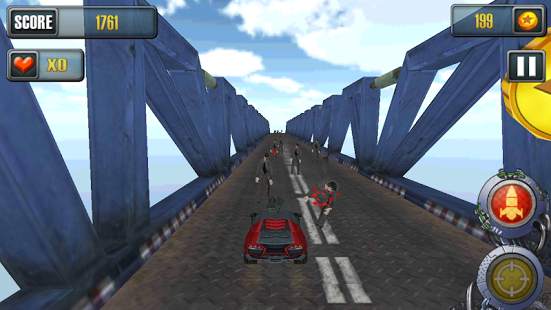 Death Racing Car Gun Shoot screenshot 6