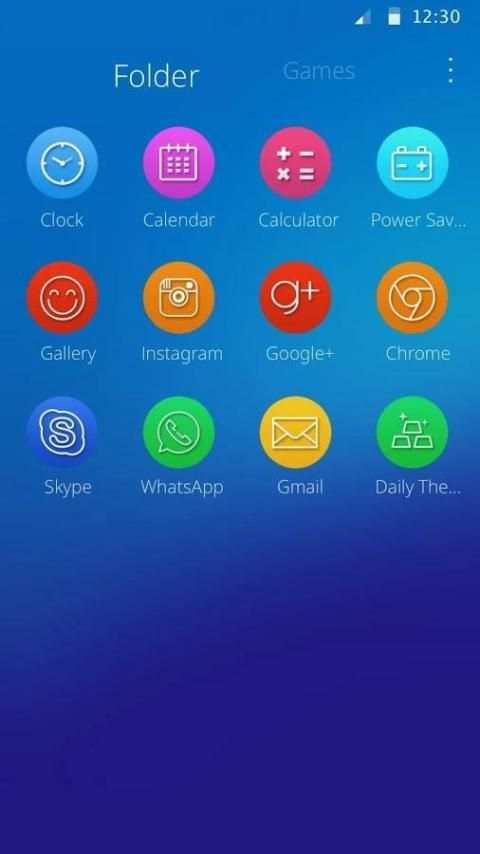 Tema untuk Sony M5 screenshot 2