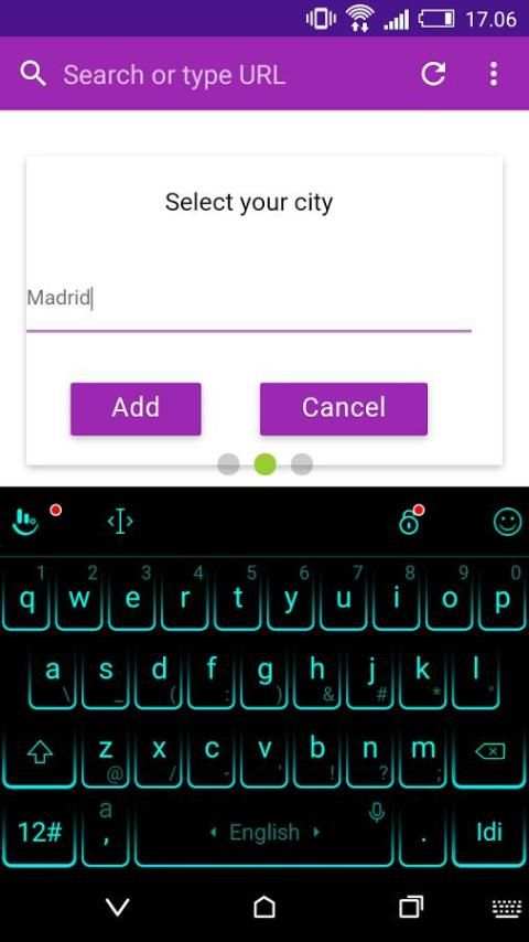Gecko Browser for Android скриншот 3