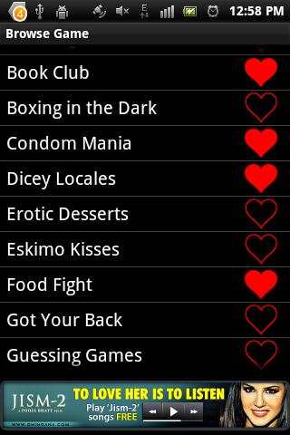 Sex Games скриншот 3