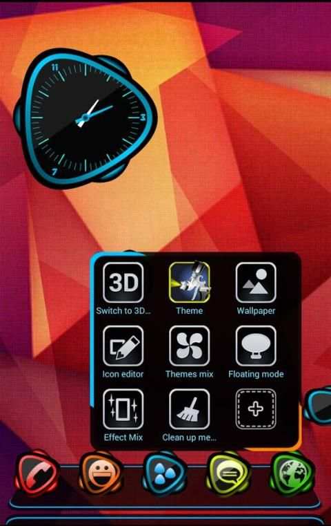 PrimeHD Next Launcher 3D Theme screenshot 2