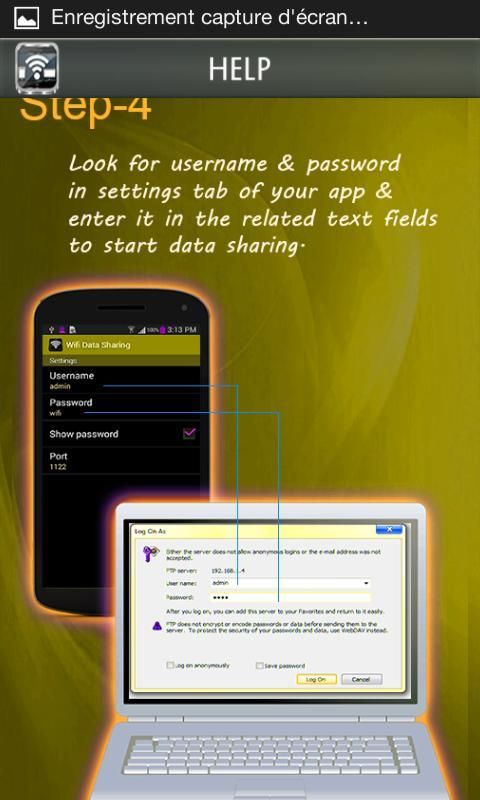 wifi hotspot File Transfer скриншот 2