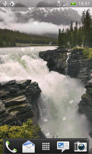 Cascade Live Wallpaper скриншот 1