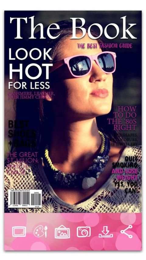 Photo Magazine Cover App screenshot 5
