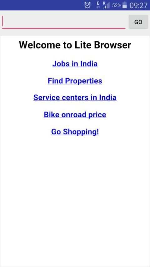 Lite browser screenshot 4