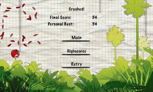 Line Birds (Free) скриншот 2