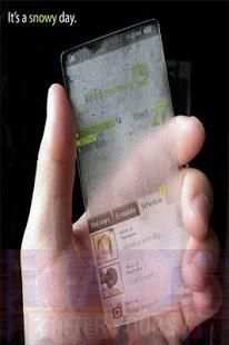 Tema Terbaru Dual Transparan screenshot 3