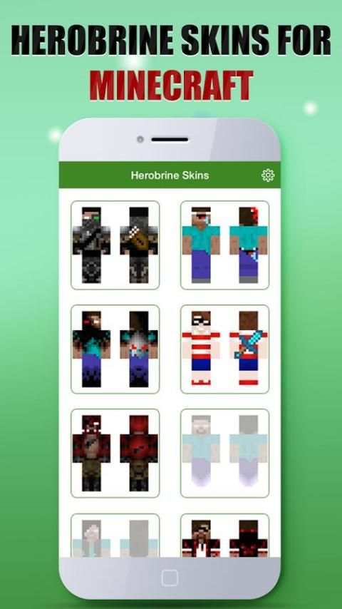 Herobrine Skins for Minecraft screenshot 4