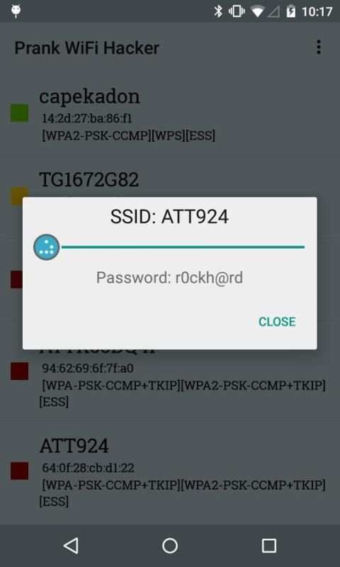 Prank WiFi Hacker скриншот 1