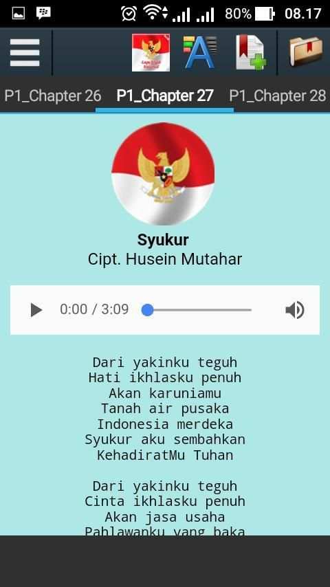 Lagu Wajib Nasional скриншот 1