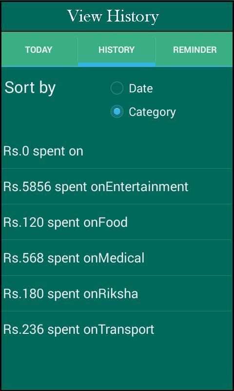 Expense Manager screenshot 4
