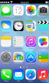 Real iOS 7 Launcher скриншот 4