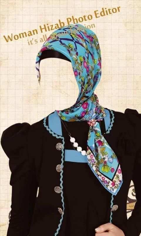 Woman Hizab Photo Editor स्क्रीनशॉट 6