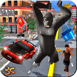 Angry Gorilla City Attack icon