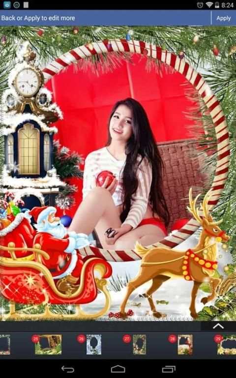 Christmas Photo Frames Pro Fre screenshot 1