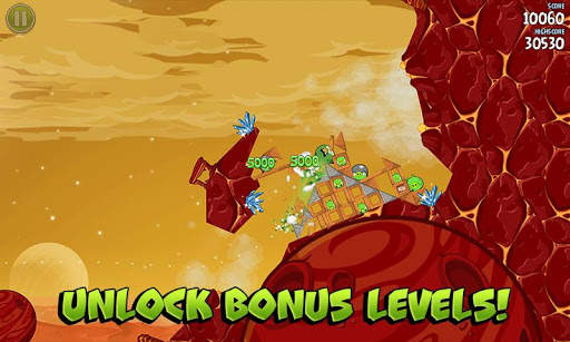 Angry Birds Space स्क्रीनशॉट 1