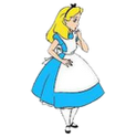 Alice in the jungle icon