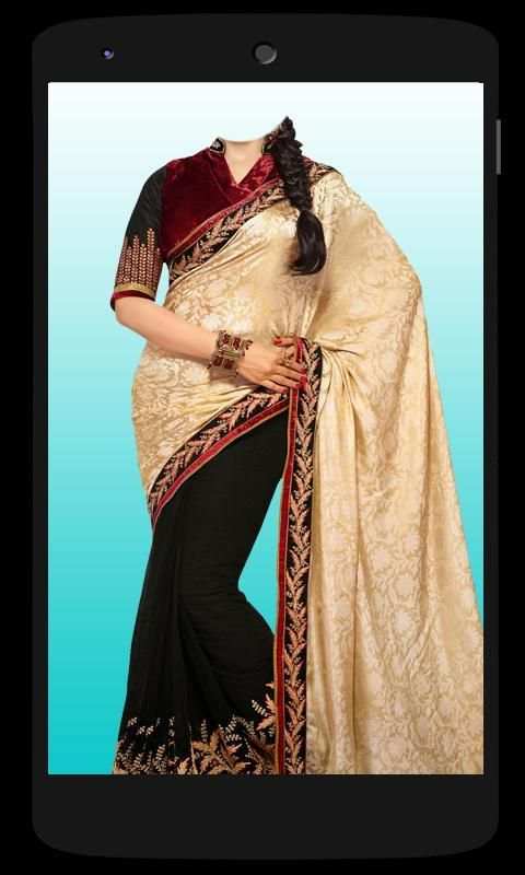 Sarees Photo Montage 2 تصوير الشاشة
