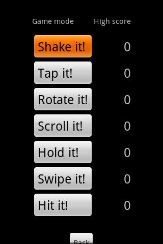 Mastubator Lite screenshot 1