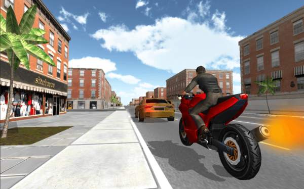 Moto Racing 3D screenshot 1