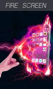 Fire Screen Colorful Prank скриншот 3