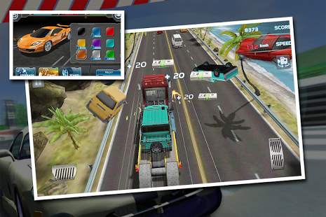 Turbo Car Traffic Racing скриншот 4
