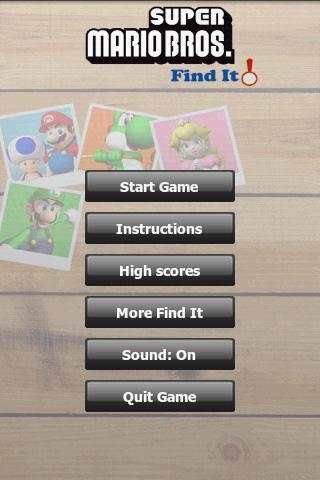 Find It : Super Mario Bros screenshot 2