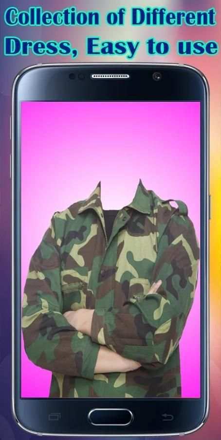 Army Photo Suit screenshot 2