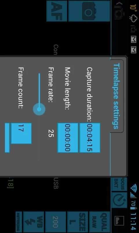 DslrDashboard स्क्रीनशॉट 3