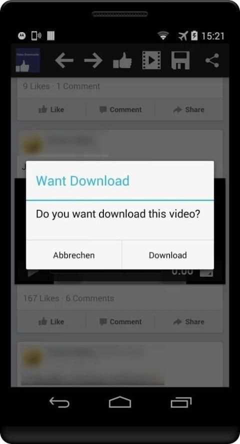 Video Downloader For Facebook screenshot 2