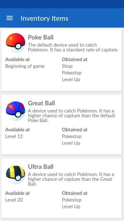 Companion app for Pokemon GO 2 تصوير الشاشة