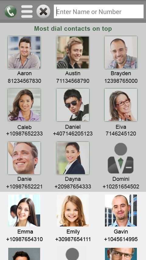 Quick DialApp : Instant Dialer स्क्रीनशॉट 7