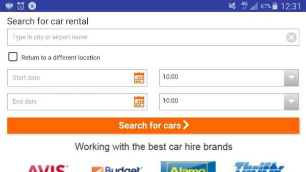 Car Rental Lite -Worlwide Hire 4 تصوير الشاشة