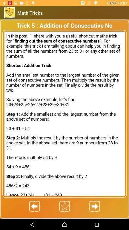 Math Tricks स्क्रीनशॉट 13