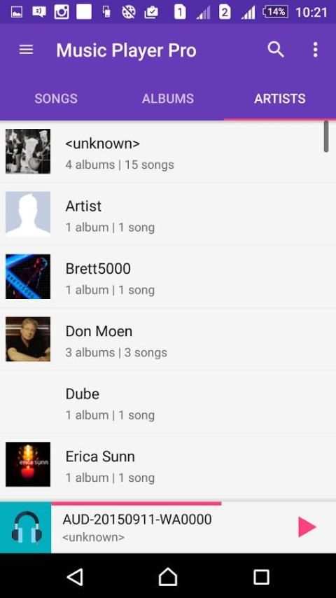 Power Music player скриншот 2